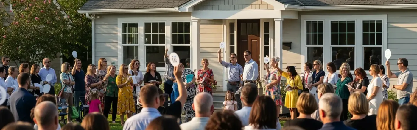 Real estate services through Vizo Realty coordinated with Velocity Auction Company