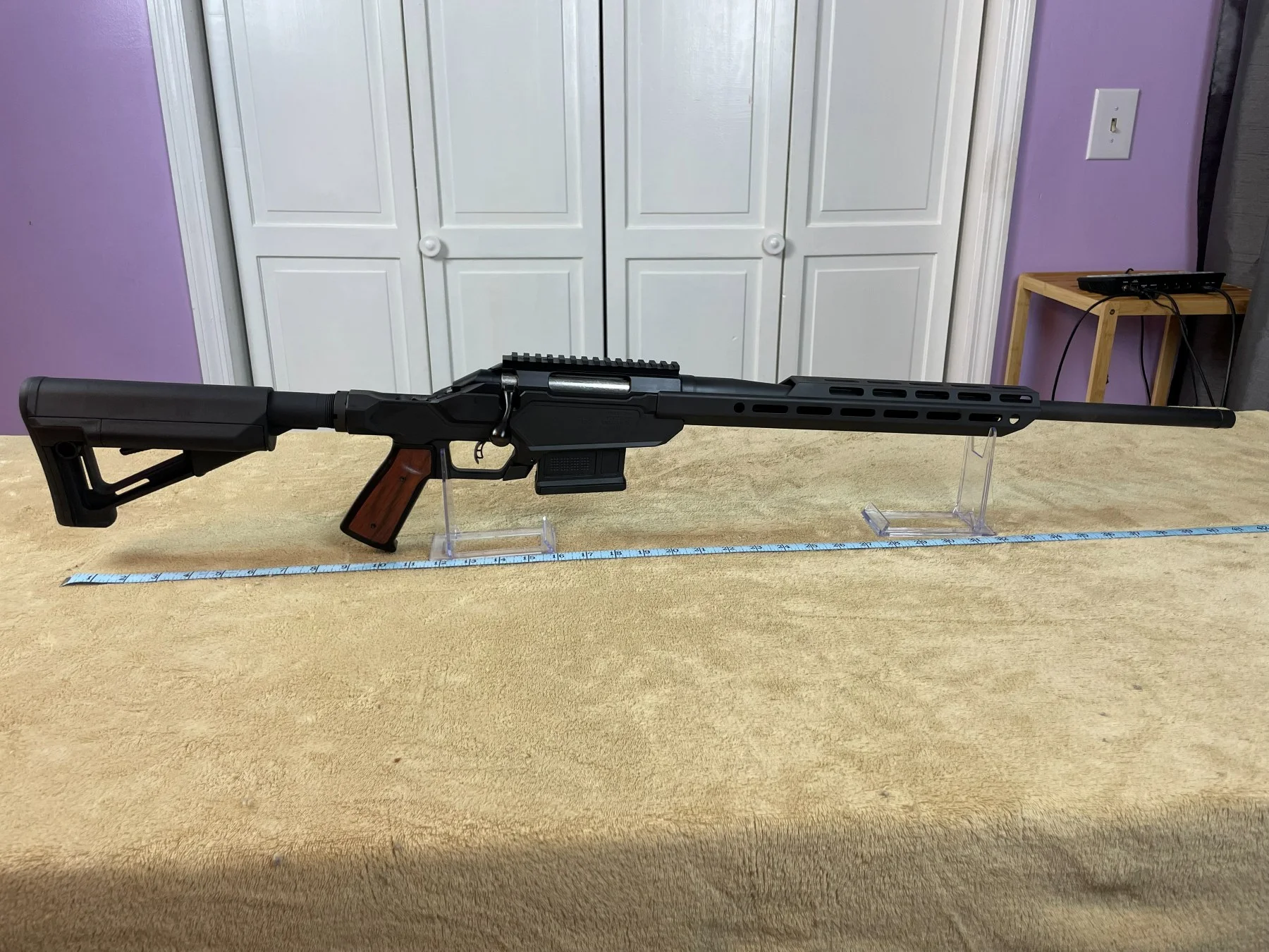 Ruger American 6.5 Creedmoor Rifle in Sharps Bros Heatseeker Chassis
