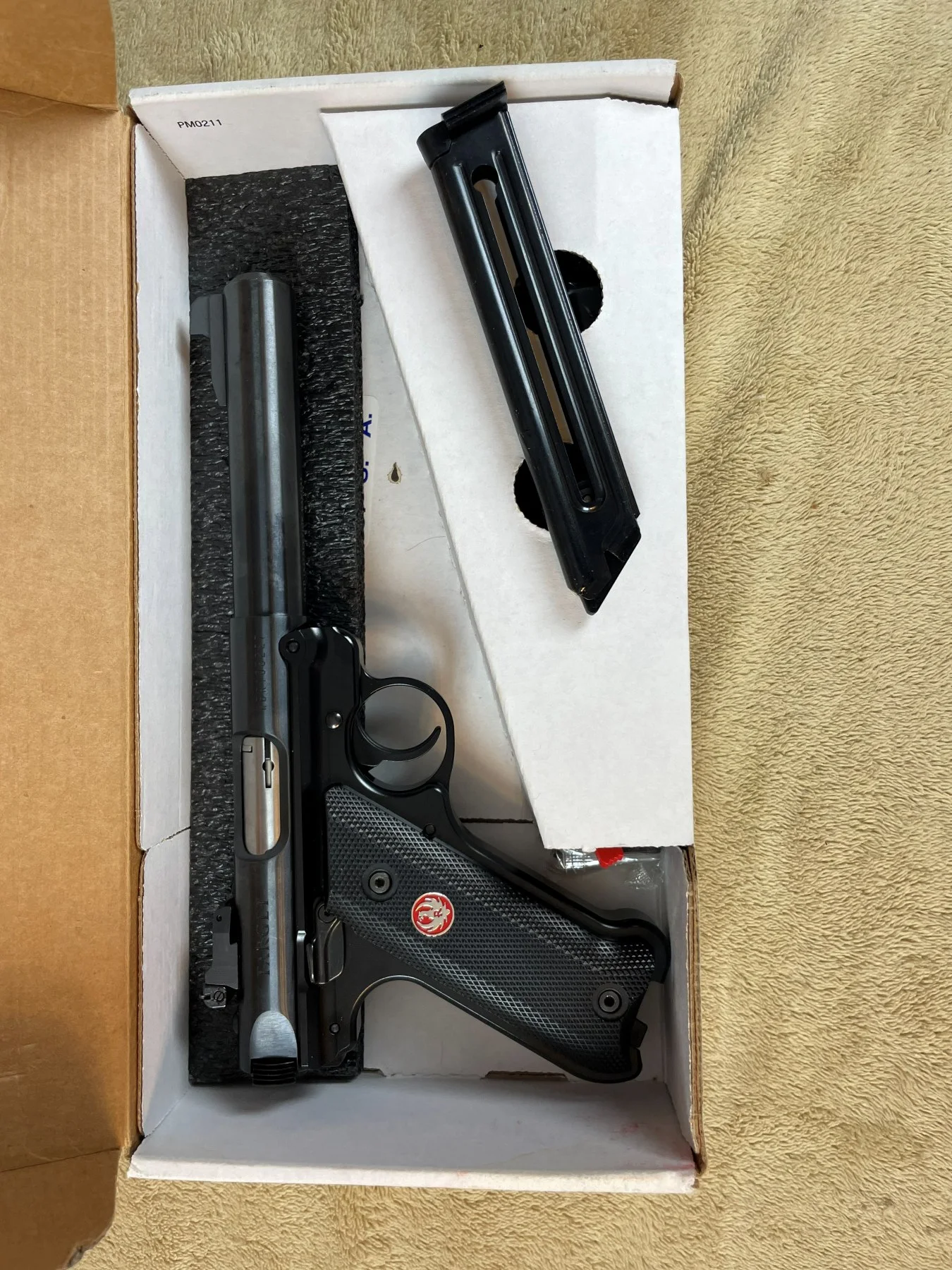 Ruger Mark IV Target .22 LR Pistol with Box 5.5 inch Bull Barrel