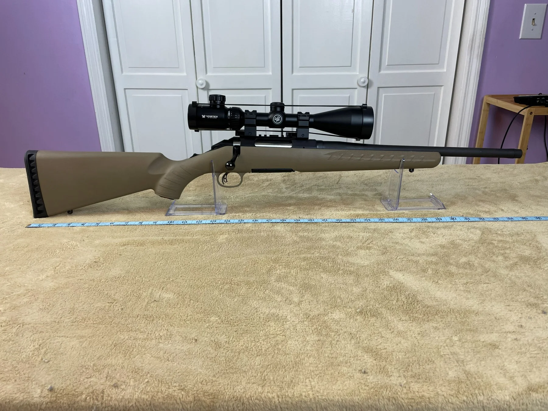 Ruger American .300 Blackout Bolt-Action Rifle with Vortex Crossfire II 3-9x50 Scope